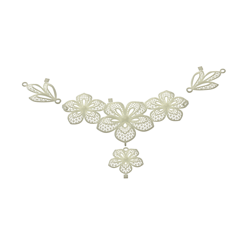 Jewelry Set White Wax Pieces CS61T-021wt