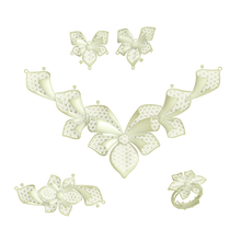 Load image into Gallery viewer, Jewelry Set White Wax Pieces CS62T-004ch
