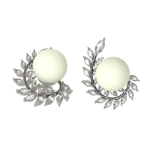 Загрузить изображение в средство просмотра галереи, Earring with 12mm Pearl  LE287
